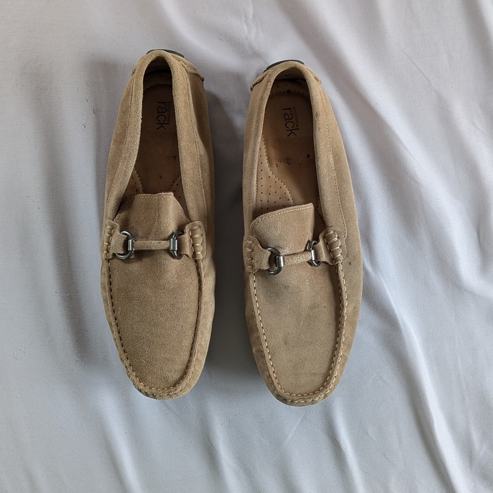 🤎 Men’s Suede Bit Loafers – Size 11M – Nordstrom Rack